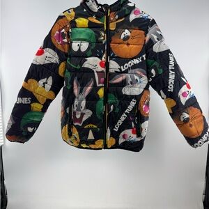 Warner Bros. Kids Puffer Jacket - Multicolor